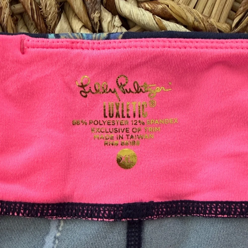 Lilly Pulitzer Luxletic Weekender Sunset Safari Palms Legging - Picture 12 of 15